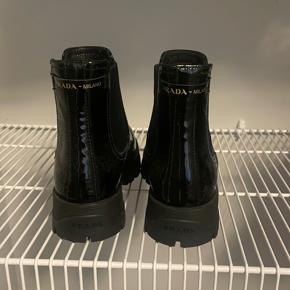 New never worn prada boots